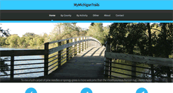 Desktop Screenshot of mymichigantrails.com